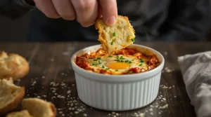 C'est le plat que je fais quand je n'ai envie de rien préparer : œufs cocotte tomate-fromage en 12 min