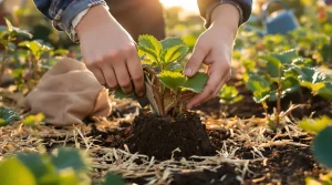 Ce que vos fraisiers attendent de vous du 1er au 15 avril décide de toute la récolte