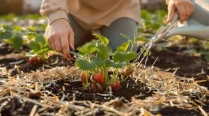 Fraisiers au printemps : les 4 gestes essentiels pour une récolte dès la mi-juin, voici pourquoi